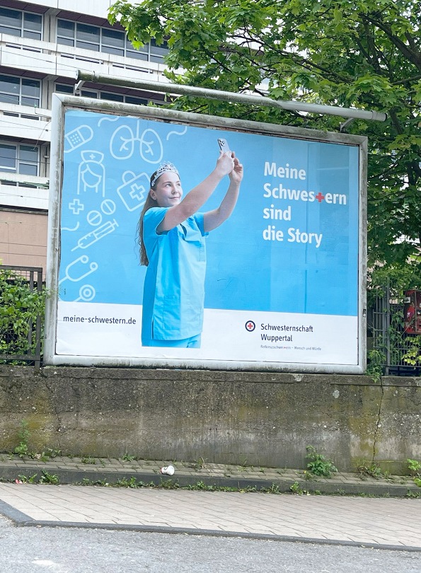 DRK Schwesternschaft Wuppertal Kampagnen-Motiv