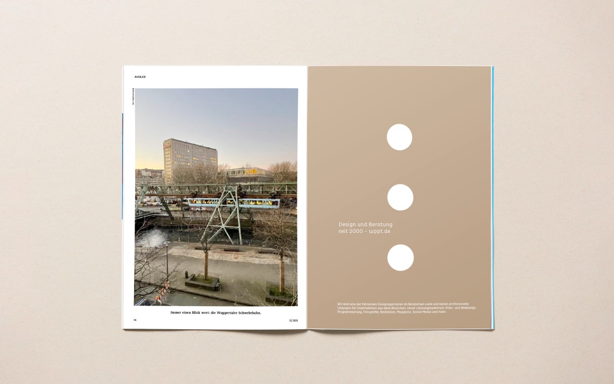 IHK-Magazin Bergische Wirtschaft Doppelseite