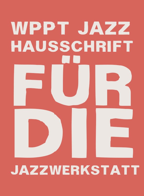 CD-Reihe jazzwerkstatt Schrift-Entwicklung