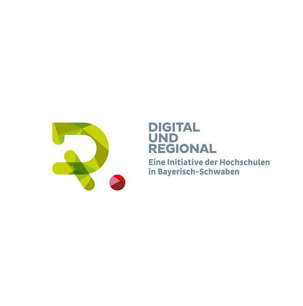 Logogestaltung Hochschule Augsburg Digital und Regional