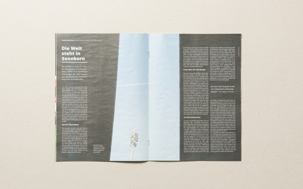 WZ-Kulturmagazin Mina Doppelseite Layout