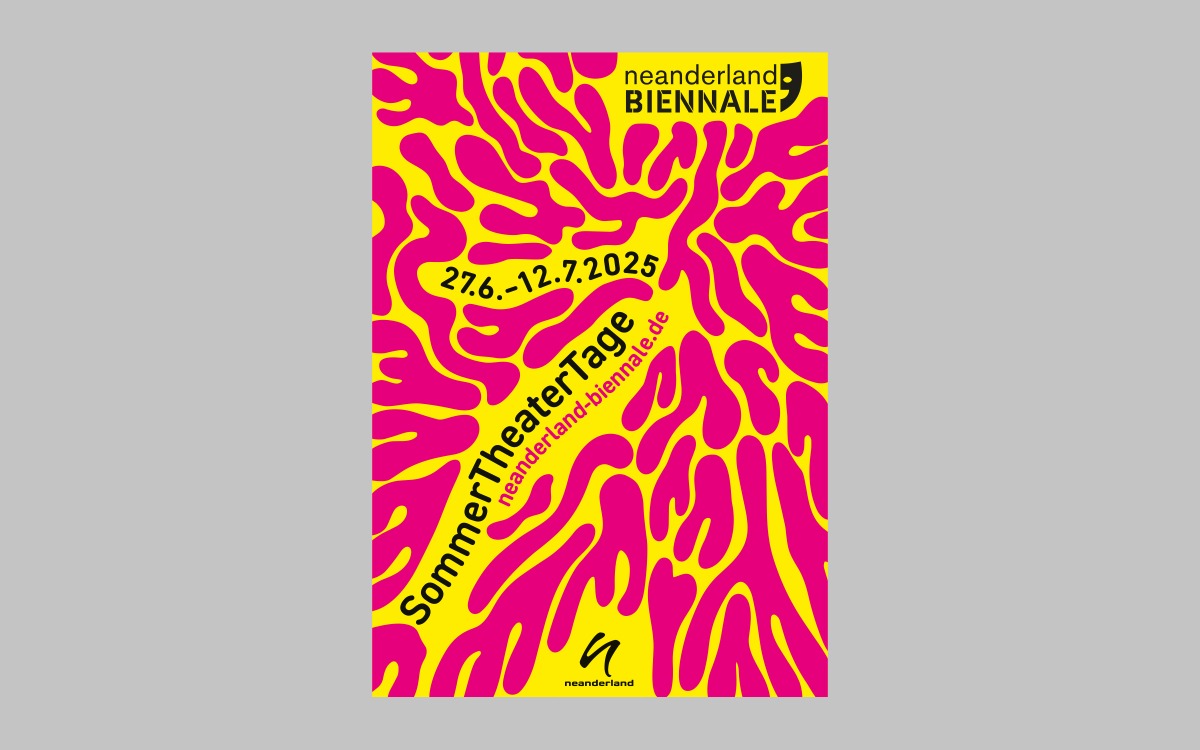 Plakat der SommerTheaterTage Neanderland Biennale Plakat der SommerTheaterTage Neanderland Biennale