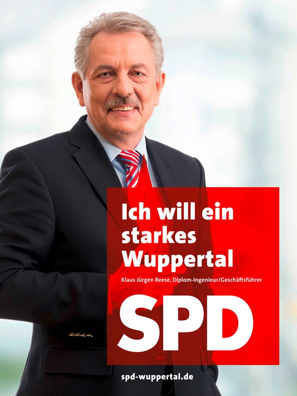 Plakat SPD-Wahlkampf Kommunalwahl 2014