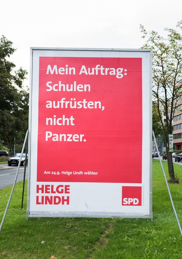 Plakat SPD-Wahlkampf 2017 Helge Lindh