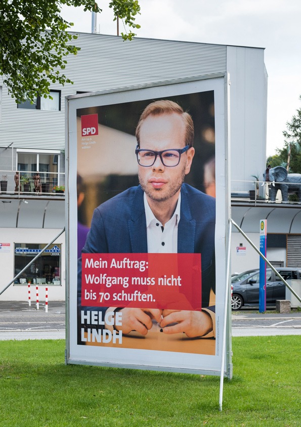 Plakat SPD-Wahlkampf 2017 Helge Lindh