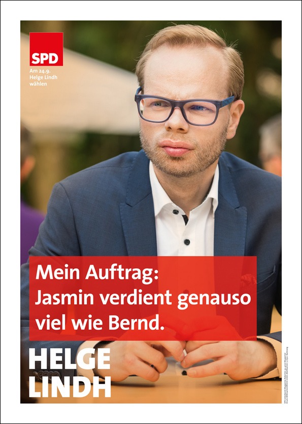 Plakat SPD-Wahlkampf 2017 Helge Lindh