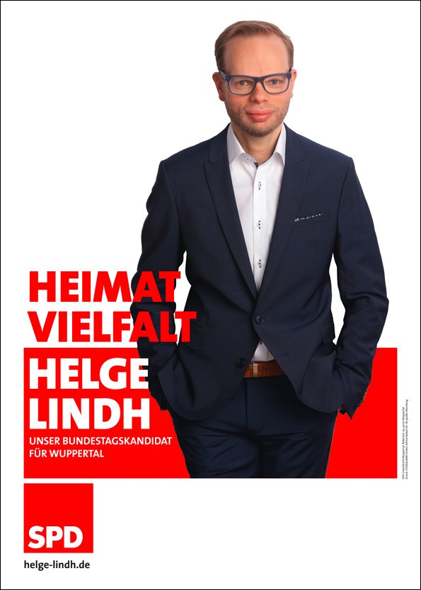 Plakat SPD-Wahlkampf 2017 Helge Lindh