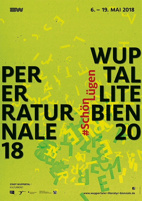 Wuppertaler Literatur Biennale 2012 Plakat